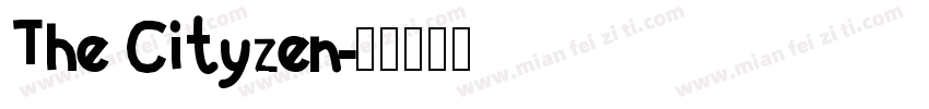 The Cityzen字体转换